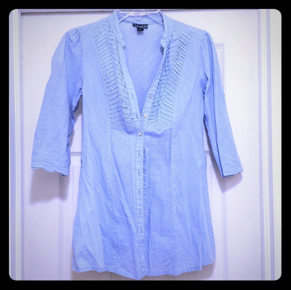 Light Blue Button Down